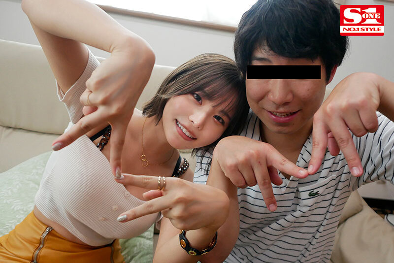 本鄉愛(本乡爱)作品SONE-039发布！巨乳细腰美少女突袭素人家！压榨M男一天最少射6发！