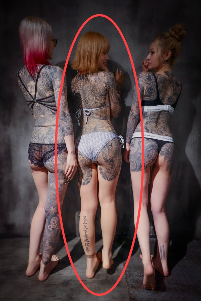 休业的这段时间⋯她从美少女变成全刺青女优！