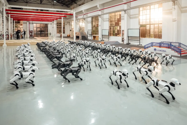 墨甲机器狗Argos 奇瑞宣布墨甲交付第1000只机器狗 年产能达1.5万台