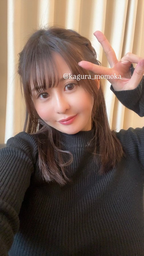 神乐桃果(神楽ももか)明年1月12日最新作品番号及封面,神乐桃果个人简介