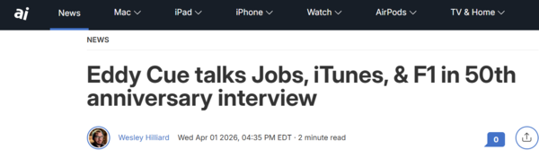 苹果高管谈乔布斯与库克：从未见过比他们更勤奋的人