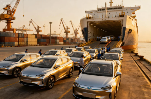 中国汽车出口跃居全球第二 韩国央行警示其对韩日构成威胁