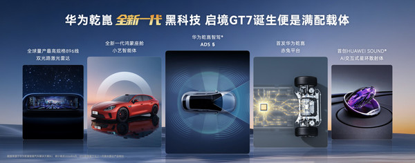 启境GT7携华为乾崑全新一代科技登陆北京车展