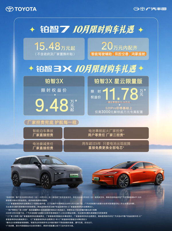 丰田铂智系列智驾累计超1.2亿公里 避免碰撞近2000万次